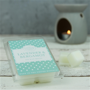 Polkadot Wax Melt Bar - Lavender Bergamot