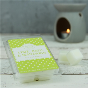 xPolkadot Wax Melt Bar - Lime Basil & Mandarin