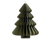 Large Hanging Paper Tree With Magnetic Closure - Green 40cm