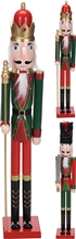 Green And Red Nutcracker 2 Assorted 106cm