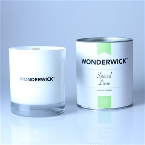 Wonderwick Glass Candle - Spiced Lime