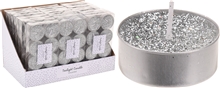 Set Of 8 Silver Tealights