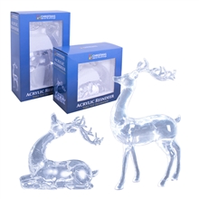 Acrylic Reindeer 2 Assorted