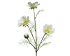 Polyester Artificial Coreopsis - White 64cm