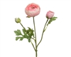 Artificial Ranunculus - Pink 51cm