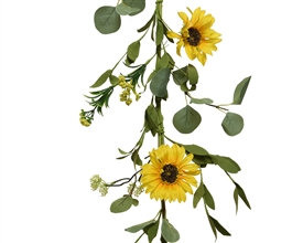 Artificial Sunflower Garland- 150cm