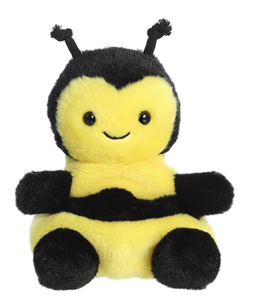 Palm Pals Plush Teddy - Queeny Bee 13cm