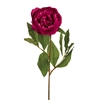 Peony Stem Dark Pink 64cm