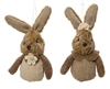 2asst Plush Hanging Bunny (SOLD IN 12's WITH CDU) 18cm