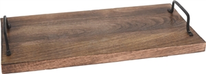 Mango Wood Board With Metal Handles