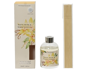 Reed Diffuser - White Musk & Warm Vanilla