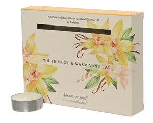 Pack Of 24 Scented - White Musk & Warm Vanilla