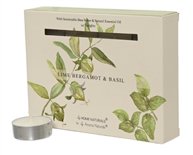 Pack Of 24 Scented - Lime Bergamot & Basil