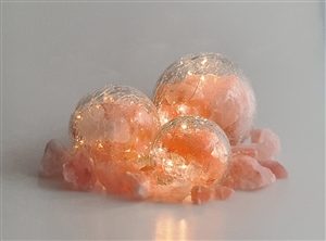 Himalayan Salt Rock Crackle Ball