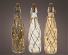 3asst Netted Glass Bottle 28.5cm