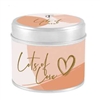 Sentiments Candle in Tin - Lots of Love