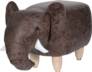 Plush Elephant Stool