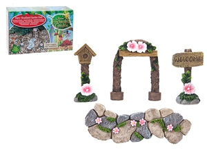 Secret Fairy 4 Piece Garden Path Set