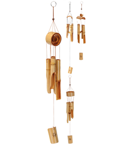 Wooden Windchime 4 Assorted 75cm