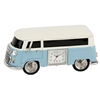 Miniature Clock - Blue Camper Van 10cm