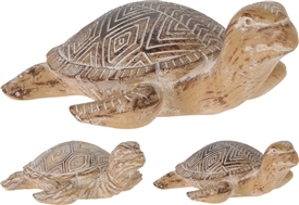 2asst  Medium Turtle Ornament 15cm