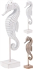 2asst Wooden Seahorse On Stick 12.5cm