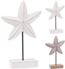 2asst Wooden Star Fish On Stick 15.5cm