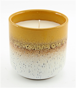 Abstract Candle In Jar 9cm