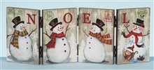 Noel Snowman Concertina Sign 32cm COMING SOON