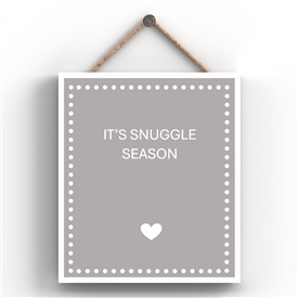 Snuggle Season Wooden Plaque / Sign - 18.5x16cm