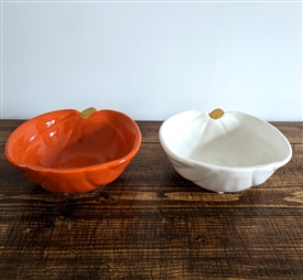 DUE EARLY AUGUST 2asst Ceramic Pumpkin Bowl 13cm