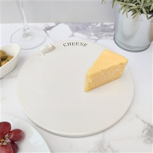 Ceramic Cheese Plate with Mouse - Circle 20cm
