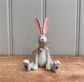 Sitting Rabbit Decoration 10cm