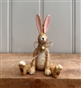 Sitting Rabbit Decoration 10cm