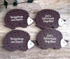 Set of 4 Wooden Hedgehog Coasters