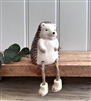 Ceramic Dangly Legged Ornament - Hedgehog