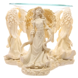 Cream Angel Oil Burner