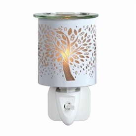 15W Plug-In 3D Wax Melter  - White Tree Of Life