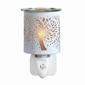 DUE MAY 15W Plug-In 3D Wax Melter  - White Tree Of Life