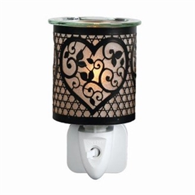DUE END OF MAY 15W Plug-In 3D Wax Melter  - Black Heart