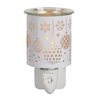 White Plug-In 3D Wax Melter - Baubles 13cm