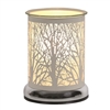 White 25W Touch Sensitive Aroma Lamp - Forest 17cm