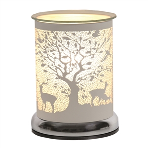 White 25W Touch Sensitive Aroma Lamp - Deer 17cm