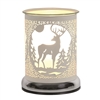 White 25W Touch Sensitive Aroma Lamp - Stag 17cm