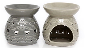 Round Oil Burner 2 Assorted 10cm