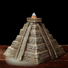 Pyramid Backflow Incense Burner 14 cm
