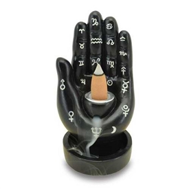 Mantric Hand Backflow Incense Burner 12cm