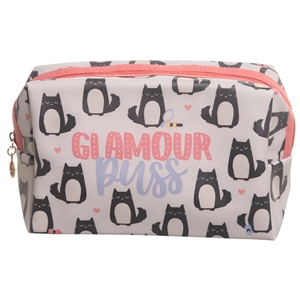 Glamour Puss Makeup / Wash Bag 19cm