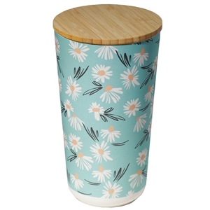 Pick Of The Bunch Daisy Lane Bamboo Storage Jar Large 18cm