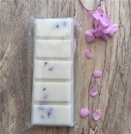 English Sweet Pea - Luxury Botanicals 50g Soy Wax Melt Snap Bar